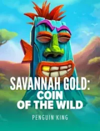 savannah gold coin of the wild slot logo