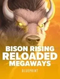bison rising reloaded megaways slot logo