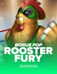 rooster fury slot logo