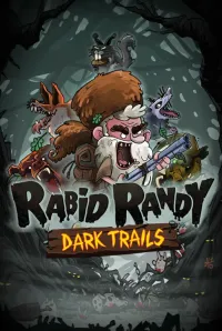 rabid randy dark trails slot logo