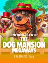 dog mansion megaways slot logo